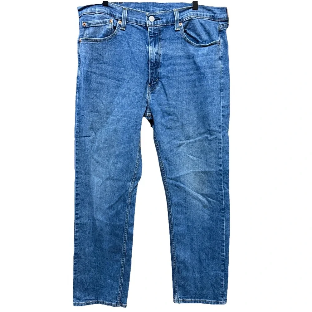 Levis Jeans 505 Men's 38x30‎ Medium Wash Mid Rise Regular Fit Straight Leg EUC